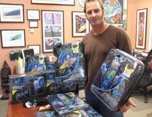 Drew and his Sperling products