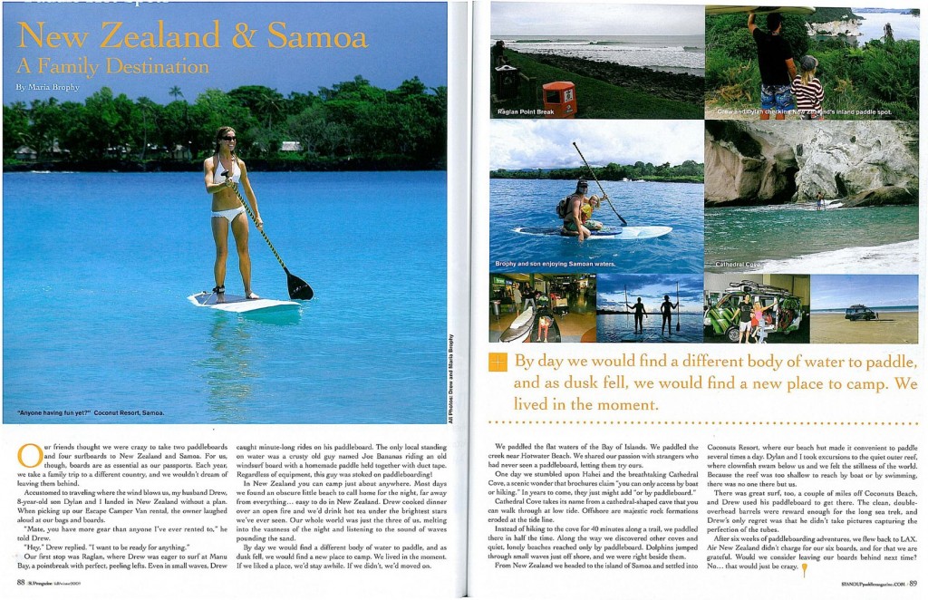 Stand Up Paddle Mag Fall Winter 09 Maria Brophy Article-small