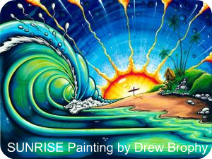 Sunrise Painting (c) Drew Brophy